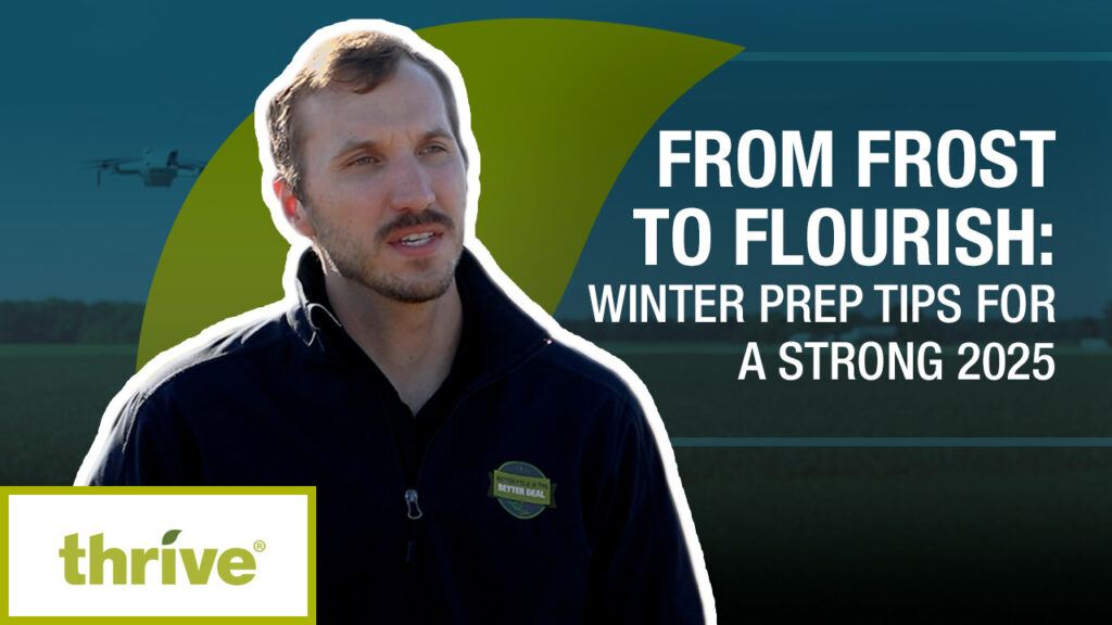 Illinois agronomist Matt Geiger with text that says 